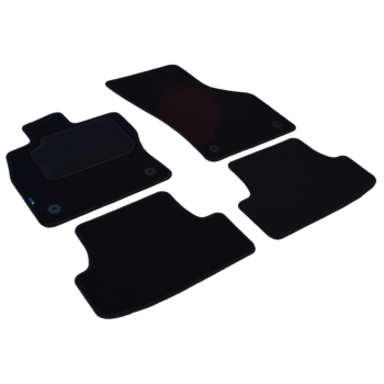 Dywaniki samochodowe Silver Seat Leon III 2013-2020r. / VW Golf VII 2012-2020r.  (czarne - SP054)