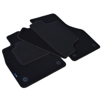 Dywaniki samochodowe Silver Seat Leon III 2013-2020r. / VW Golf VII 2012-2020r.  (czarne - SP054)