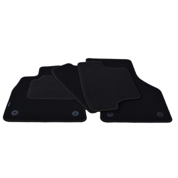 Dywaniki samochodowe Silver Seat Leon III 2013-2020r. / VW Golf VII 2012-2020r.  (czarne - SP054)