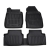 Dywaniki gumowe, korytkowe 3D, Stingray - Ford Fiesta 02/2011-2017r. / 5el.