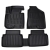 Dywaniki gumowe, korytkowe 3D, Stingray -  Kia Sportage 2010-2015r. / 5 el.