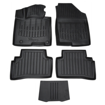 Dywaniki gumowe, korytkowe 3D, Stingray - Hyundai Tucson IV od 09/2020r. / 5el.