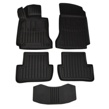 Dywaniki gumowe, korytkowe 3D, Stingray - Mercedes W204 C-klasa W204 2007-2015r./ 5el.