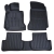 Dywaniki gumowe, korytkowe 3D, Stingray - Mercedes W204 C-klasa W204 2007-2015r./ 5el.