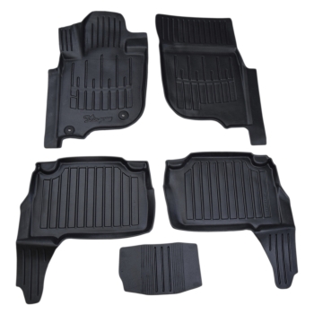 Dywaniki gumowe, korytkowe 3D, Stingray - Mitsubishi Pajero Sport III od 2015r. / 5el.