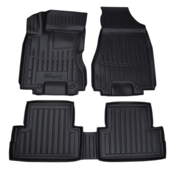 Dywaniki gumowe, korytkowe 3D, Stingray - Nissan X-Trail T31 2007-2014r. / 5el.