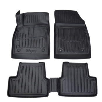 Dywaniki gumowe, korytkowe 3D, Stingray - Opel Astra J 2009-2015r. / 5el.