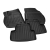 Dywaniki gumowe, korytkowe 3D, Stingray - Opel Zafira C Tourer 2012-2019r. 5 os. / 5el.