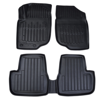 Dywaniki gumowe, korytkowe 3D, Stingray - Peugeot 207 2006-2012r. / 5el.