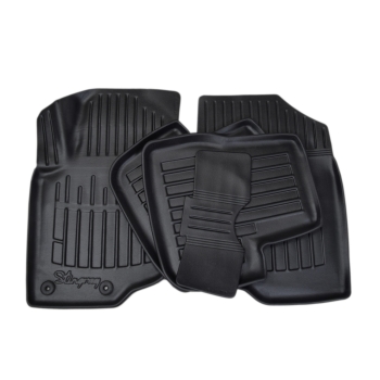 Dywaniki gumowe, korytkowe 3D, Stingray - Peugeot 207 2006-2012r. / 5el.