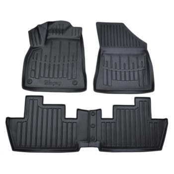 Dywaniki gumowe, korytkowe 3D, Stingray - Peugeot 3008 2009-2016r. / 4 el.