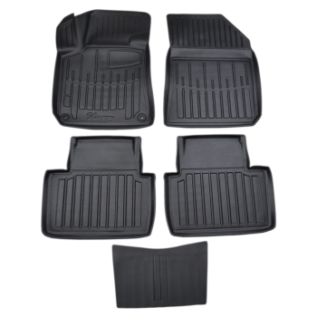 Dywaniki gumowe, korytkowe 3D, Stingray - Peugeot 308 II KOMBI 2014-2021r. / 5 el.