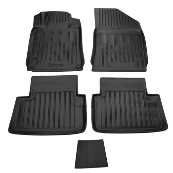 Dywaniki gumowe, korytkowe 3D, Stingray - Peugeot 508 I 2010-2019r. / 5 el.