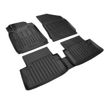 Dywaniki gumowe, korytkowe 3D, Stingray - Peugeot 508 I 2010-2019r. / 5 el.