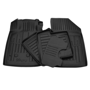 Dywaniki gumowe, korytkowe 3D, Stingray - Renault Clio III 2005-2012r. / 5 el.