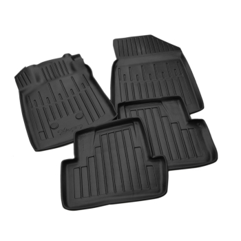 Dywaniki gumowe, korytkowe 3D, Stingray - Renault Clio III 2005-2012r. / 5 el.