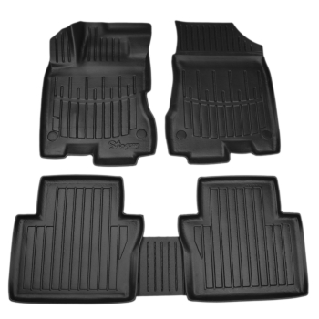 Dywaniki gumowe, korytkowe 3D, Stingray - Renault Koleos I 2008-2015r. / 5 el.