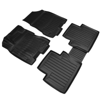 Dywaniki gumowe, korytkowe 3D, Stingray - Renault Koleos I 2008-2015r. / 5 el.