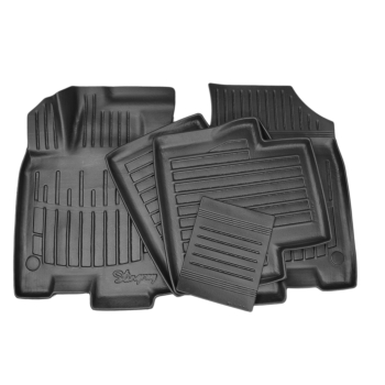 Dywaniki gumowe, korytkowe 3D, Stingray - Renault Koleos I 2008-2015r. / 5 el.