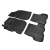 Dywaniki gumowe, korytkowe 3D, Stingray - Dacia Sandero II 2012-2020r.  / 5 el.