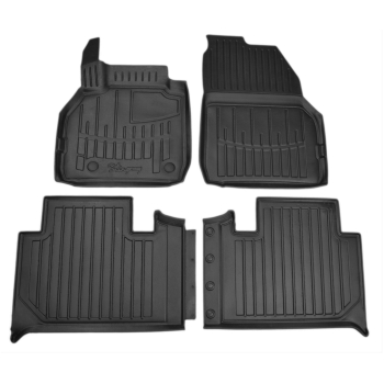 Dywaniki gumowe, korytkowe 3D, Stingray - Renault Scenic II 2003-2009r. / 4 el.