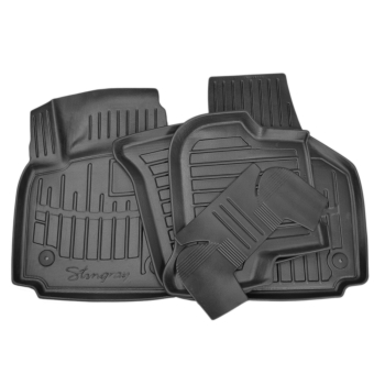 Dywaniki gumowe, korytkowe 3D, Stingray - Seat Altea 2008-2015r. / 5 el.
