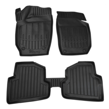 Dywaniki gumowe, korytkowe 3D, Stingray - Skoda Fabia II 2007-2014r. / 5 el.