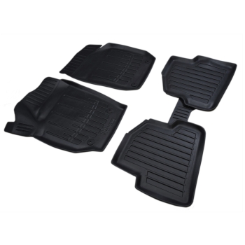 Dywaniki gumowe, korytkowe 3D, Stingray - Skoda Fabia II 2007-2014r. / 5 el.