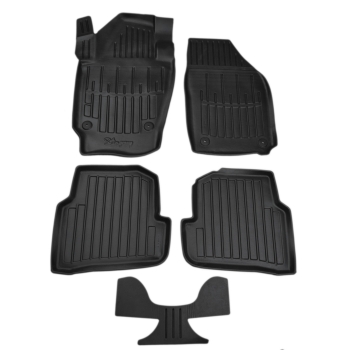 Dywaniki gumowe, korytkowe 3D, Stingray - Skoda Fabia III 2014-2021r. / 5 el.