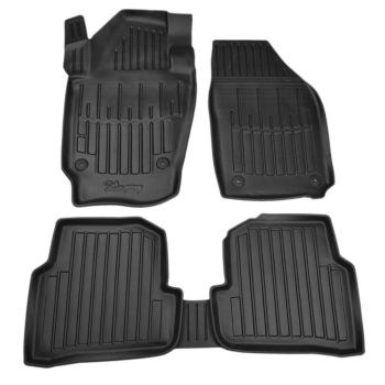 Dywaniki gumowe, korytkowe 3D, Stingray - Skoda Fabia III 2014-2021r. / 5 el.
