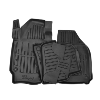 Dywaniki gumowe, korytkowe 3D, Stingray - Skoda Fabia III 2014-2021r. / 5 el.