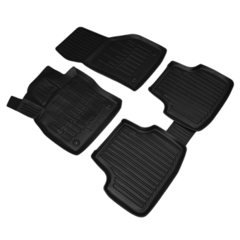 Dywaniki gumowe, korytkowe 3D, Stingray - Skoda Octavia III 2013-2020r. / 5 el.