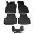 Dywaniki gumowe, korytkowe 3D, Stingray - Skoda Octavia III 2013-2020r. / 5 el.