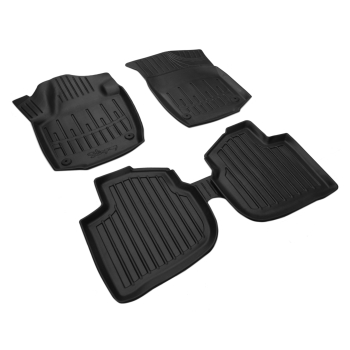 Dywaniki gumowe, korytkowe 3D, Stingray - Skoda Rapid 2012-2019r. / 5 el.