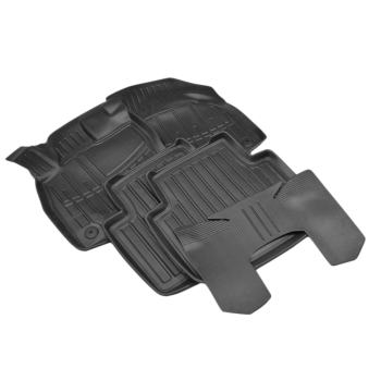 Dywaniki gumowe, korytkowe 3D, Stingray - Skoda Superb III od 2015r. / 5 el.