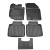 Dywaniki gumowe, korytkowe 3D, Stingray - Suzuki SX4 III S-Cross od 2021r. / 5 el.
