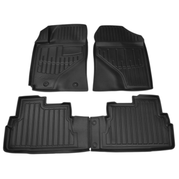Dywaniki gumowe, korytkowe 3D, Stingray - Toyota Corolla Verso 2004-2009r. / 4 el.