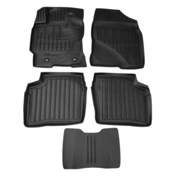 Dywaniki gumowe, korytkowe 3D, Stingray - Toyota Prius 2003-2009r. / 5 el.