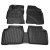 Dywaniki gumowe, korytkowe 3D, Stingray - Toyota Prius 2003-2009r. / 5 el.