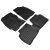 Dywaniki gumowe, korytkowe 3D, Stingray - Toyota Prius 2003-2009r. / 5 el.