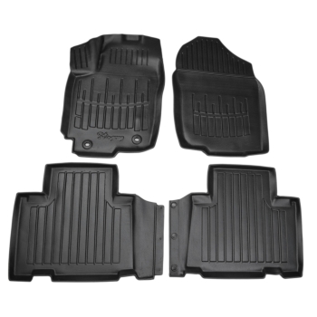 Dywaniki gumowe, korytkowe 3D, Stingray - Toyota RAV4 (XA40) 2013-2018r. / 4 el.