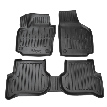 Dywaniki gumowe, korytkowe 3D, Stingray -  Skoda Yeti 2009-2017r. / 5 el.