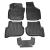 Dywaniki gumowe, korytkowe 3D, Stingray -  Skoda Yeti 2009-2017r. / 5 el.