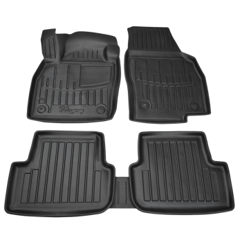 Dywaniki gumowe, korytkowe 3D, Stingray -  Seat Ibiza V od 2017r. / 5 el.