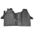 Dywaniki gumowe, korytkowe 3D, Stingray - VW T6 2015-2021r. / 2 el.