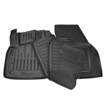 Dywaniki gumowe, korytkowe 3D, Stingray - VW Tiguan II 2016-2024r. / 5 el.