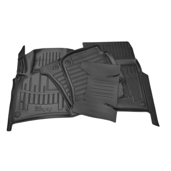 Dywaniki gumowe, korytkowe 3D, Stingray - VW Touareg II (7P) 2010-2018r. / 5 el.