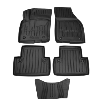 Dywaniki gumowe, korytkowe 3D, Stingray - Volvo S40 II 2004-2012r. / 5 el.
