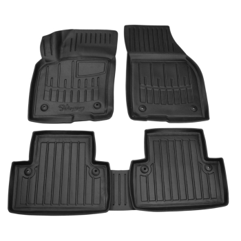 Dywaniki gumowe, korytkowe 3D, Stingray - Volvo S40 II 2004-2012r. / 5 el.