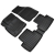 Dywaniki gumowe, korytkowe 3D, Stingray - Volvo S40 II 2004-2012r. / 5 el.